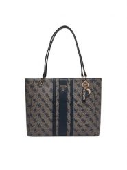 Guess Torebka Noelle II HWBS96 72250 Granatowy. Niebieskie torebki klasyczne Guess, z aplikacjami, ze skóry, bez dodatków. Za 674.99 zł.