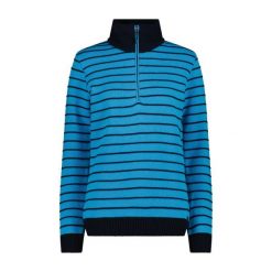 Sweter damski CMP. Niebieskie swetry CMP, na zimę, bez wzorów, bez ramiączek. Za 340.00 zł.
