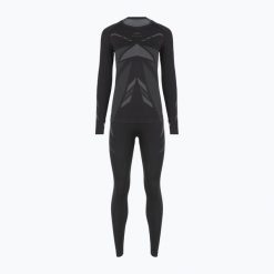 Komplet bielizny termoaktywnej damskiej KADVA ALPINESTEP THERMO LIGHT PLUS. Czarne bielizna sportowa KADVA, bez wzorów. Za 129.99 zł.