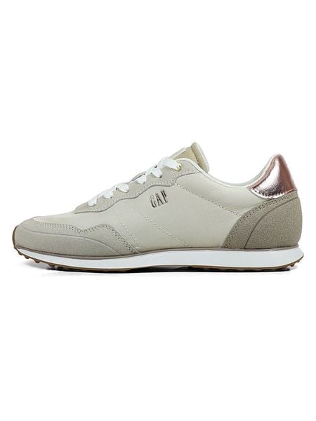 GAP Sneakersy "Optima NYX" w kolorze szarobrązowym rozmiar: 38. Brązowe trampki GAP, bez wzorów, bez zapięcia. Za 159.95 zł.