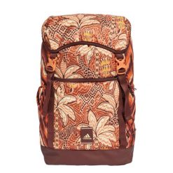 Plecak adidas x FARM Rio Premium. Brązowe plecaki Adidas, bez wzorów, z materiału. W wyprzedaży za 228.80 zł.