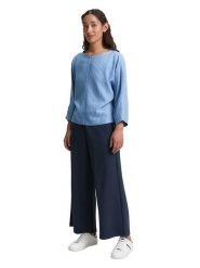 Tom Tailor Sweter w kolorze niebieskim rozmiar: XL. Niebieskie swetry Tom Tailor, xl, bez wzorów, ze splotem, bez ramiączek. Za 88.02 zł.