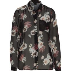 Sukienka z domieszką lnu bonprix szary kamienisty. Szare bluzki bonprix, bez wzorów, bez kołnierzyka, bez ramiączek. Za 149.99 zł.