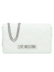 LOVE MOSCHINO Torebka JC4248PP0MLA0100 Biały. Białe listonoszki Love Moschino, bez wzorów, ze skóry, bez dodatków. Za 669.99 zł.