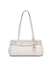 Guess Torebka Dovie HWKG99 09080 Kremowy. Białe torebki klasyczne Guess, z aplikacjami, ze skóry, bez dodatków. Za 589.99 zł.