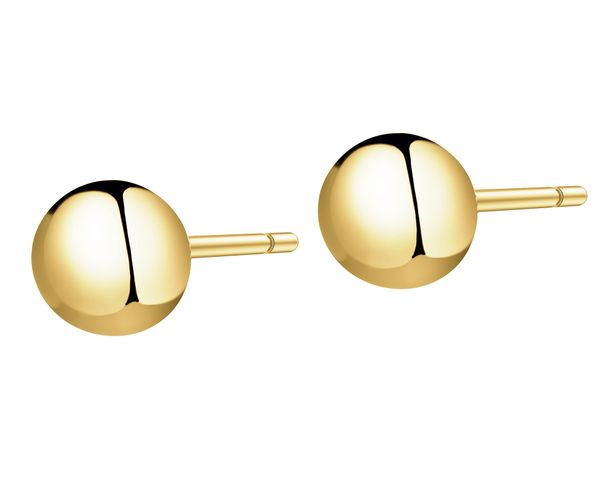 Złote kolczyki - kulki. Żółte kolczyki Apart, złote. Za 599.00 zł.