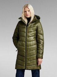 G-Star Płaszcz pikowany w kolorze khaki rozmiar: XL. Brązowe płaszcze G-Star, xl, bez wzorów, bez kaptura. Za 361.02 zł.