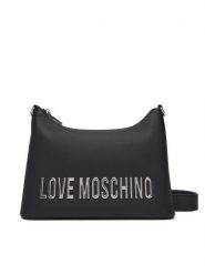 LOVE MOSCHINO Torebka JC4025PP1NKD000B Czarny. Czarne torebki klasyczne Love Moschino, bez wzorów, ze skóry, bez dodatków. Za 949.99 zł.