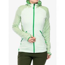 Bluza polarowa damska Vaude Scopi Fleece Jacket. Zielone bluzy Vaude, xs, bez wzorów, z polaru, bez kaptura. Za 387.99 zł.