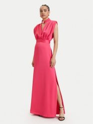 ACCESS FASHION Sukienka wieczorowa 63-3309-122 Koralowy Regular Fit. Pomarańczowe sukienki ACCESS FASHION, bez wzorów, z syntetyku, wizytowe, bez kołnierzyka, bez ramiączek. Za 949.99 zł.