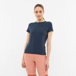 T-shirt damski VIKING Harvi Bamboo. Niebieskie koszulki sportowe Viking, bez wzorów, bez ramiączek. Za 159.78 zł.