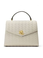 LAUREN RALPH LAUREN Torebka Farrah 431966766001 Écru. Torebki klasyczne Lauren Ralph Lauren, bez wzorów, ze skóry, bez dodatków. Za 1,509.00 zł.