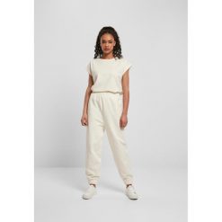 Spodnie damskie Urban Classics organic rozmiar haute piłka. Białe spodnie dresowe Urban Classics, bez wzorów, z bawełny, do biegania. Za 237.00 zł.