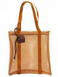 Zwillingsherz Torebka w kolorze jasnobrązowym - 32 x 34 cm rozmiar: onesize. Brązowe torby na ramię Zwillingsherz, bez wzorów, z materiału, na ramię, bez dodatków. Za 140.53 zł.
