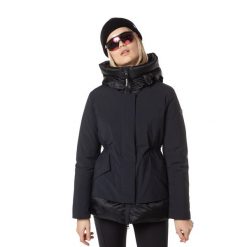 Kurtka zimowa damska Rossignol Stretch Flat. Czarne kurtki narciarskie Rossignol, xs, bez wzorów, bez kaptura, narciarskie. Za 1,089.00 zł.