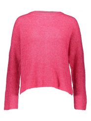 Vero Moda Sweter w kolorze różowym rozmiar: XL. Różowe swetry Vero Moda, xl, bez wzorów, ze splotem, bez ramiączek. Za 39.58 zł.