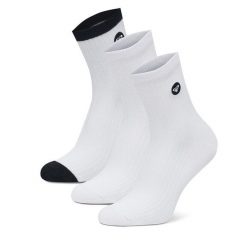 Skarpety krótkie Roxy. Białe skarpety Roxy, bez wzorów. Za 34.99 zł.
