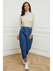 L'armoire de Suzette Golf w kolorze beżowym rozmiar: 34/36. Brązowe golfy L'armoire de Suzette, l, bez wzorów, z kaszmiru, bez ramiączek. Za 73.99 zł.