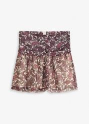 Spódnica mini. Brązowe spódnice bonprix, bez wzorów, mini. Za 27.99 zł.