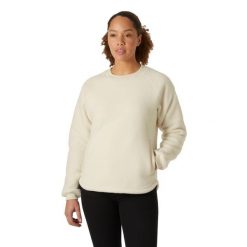 Damski polar Helly Hansen Escape Teddy. Białe swetry Helly Hansen, bez wzorów, z polaru, bez ramiączek. Za 420.50 zł.