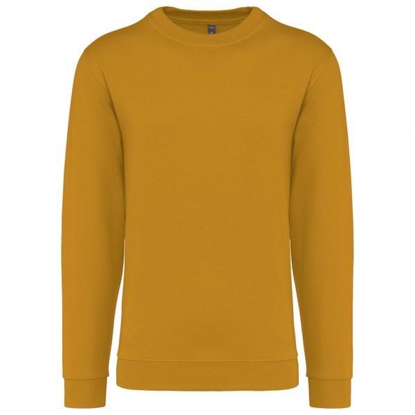 Bluza z okrągłym dekoltem Kariban. Żółte bluzy KARIBAN, xs, bez wzorów, z bawełny, bez kaptura. Za 123.50 zł.