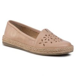 Lasocki WI16-SPAROW-03 Beżowy. Brązowe baleriny Lasocki, bez wzorów, ze skóry, bez obcasa. Za 159.99 zł.