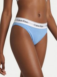 Calvin Klein Underwear Figi klasyczne LV00QF8524 Błękitny. Niebieskie figi Calvin Klein Underwear, l, bez wzorów, z bawełny. Za 109.99 zł.