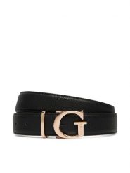 Guess Pasek BW9465 P6330 Czarny. Czarne paski Guess, z aplikacjami, ze skóry. Za 234.99 zł.