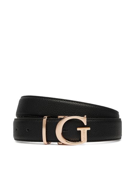 Guess Pasek BW9465 P6330 Czarny. Czarne paski Guess, z aplikacjami, ze skóry. Za 234.99 zł.