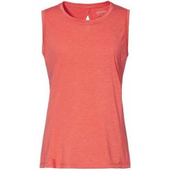 Koszulka trekkingowa damska Schöffel Herzogstand. Czerwone koszulki sportowe Barts, bez wzorów, z poliesteru, bez ramiączek, trekkingowe. Za 139.70 zł.