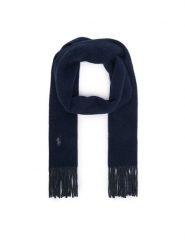 Polo Ralph Lauren Szal 449959334006 Granatowy. Niebieskie rękawiczki Polo Ralph Lauren, bez wzorów, z wełny. Za 519.99 zł.
