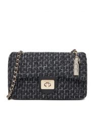 Nine West Torebka EO-Hudson-Harmony-LDA8004A Czarny. Czarne torebki klasyczne Nine West, bez wzorów, z materiału, bez dodatków. Za 299.99 zł.