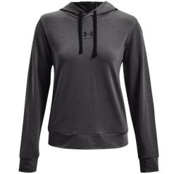 Bluza damska Under Armour Rival Terry Hoodie. Szare bluzy sportowe Under Armour, l, bez wzorów, bez kaptura. Za 205.21 zł.