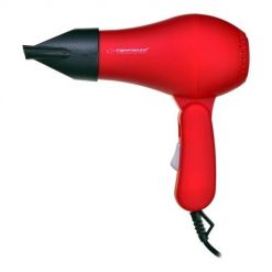 Suszarka do włosów Esperanza AURORA EBH003R (750W; kolor czerwony). Suszarki do włosów Esperanza. Za 27.99 zł.