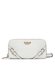 Guess Portfel HWZG96 36790 Biały. Białe portfele Guess, z aplikacjami, ze skóry. Za 299.99 zł.