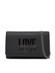 LOVE MOSCHINO Torebka JC4260PP0MKD000B Czarny. Czarne torebki klasyczne Love Moschino, bez wzorów, ze skóry, bez dodatków. Za 409.99 zł.
