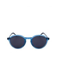 Levi's Okulary przeciwsłoneczne unisex w kolorze niebieskim rozmiar: 49. Niebieskie okulary przeciwsłoneczne Levi's®, bez wzorów, z tworzywa sztucznego. Za 139.95 zł.