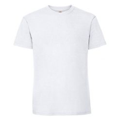 Koszulka Unisex Dla Dorosłych Iconic 190. Białe bluzki FRUIT OF THE LOOM, xl, bez wzorów, sportowe, bez kołnierzyka, bez ramiączek. Za 43.99 zł.