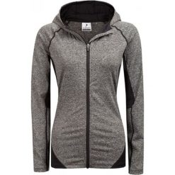 Bluza treningowa w kolorze szarym. Szare bluzy Outhorn, s, bez wzorów, bez kaptura. W wyprzedaży za 74.95 zł.