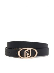 Liu Jo Pasek Damski Ecs Reversible Hips AF5252 E0087 Czarny. Czarne paski Liu Jo, bez wzorów, ze skóry. Za 299.99 zł.