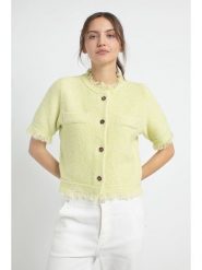 Josephine & Co Kardigan "August" w kolorze żółtym rozmiar: S. Żółte kardigany Josephine & Co, s, bez wzorów, z wełny. Za 304.99 zł.