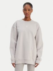 Adidas Bluza Essentials KD9121 Szary Oversize. Szare bluzy Adidas, xl, bez wzorów, z bawełny, bez kaptura. Za 239.99 zł.