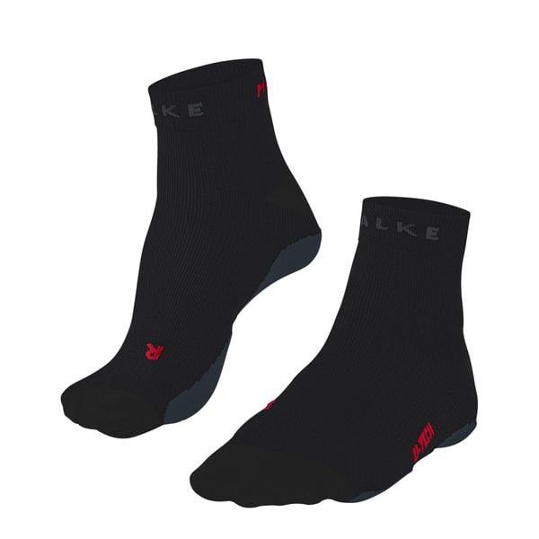 Skarpety damskie Falke RU Truemotion. Czarne skarpety Falke, bez wzorów, z elastanu. Za 143.00 zł.
