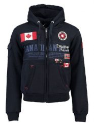 Canadian Peak Bluza "Fipeak" w kolorze granatowym rozmiar: S. Niebieskie bluzy Canadian Peak, s, z aplikacjami, bez kaptura. Za 109.00 zł.