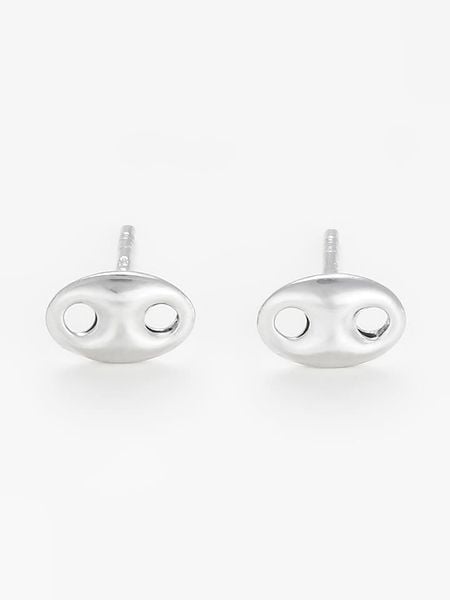 DIAMANTA Złote kolczyki-wkrętki "Petit Grain de Café" rozmiar: onesize. Szare kolczyki DIAMANTA, złote. Za 196.70 zł.