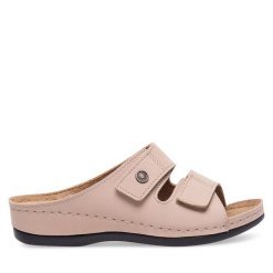 Klapki Inblu. Brązowe klapki Inblu, bez wzorów, bez obcasa. Za 119.99 zł.