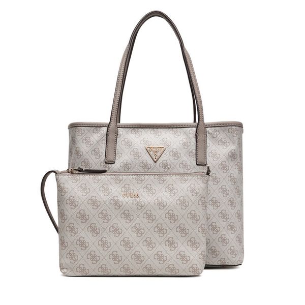 Torebka Guess. Brązowe shopper Guess, z aplikacjami, bez dodatków. Za 679.99 zł.