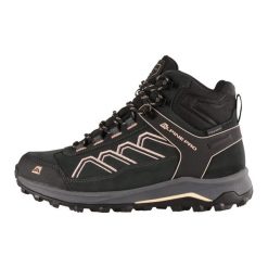 Buty turystyczne damskie za kostkę Alpine Pro Wuteve. Szare trekkingi Alpine Pro, przed kolano, trekkingowe. Za 349.00 zł.
