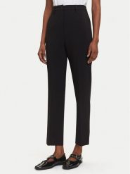 KARL LAGERFELD Chinosy A3W10098 Czarny Slim Fit. Czarne spodnie materiałowe KARL LAGERFELD, bez wzorów, z syntetyku. Za 779.99 zł.