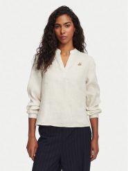 Beverly Hills Polo Club Bluzka P-SS26W-OLYMPIA Beżowy Regular Fit. Brązowe bluzki Beverly Hills Polo Club, s, bez wzorów, ze lnu, bez kołnierzyka, bez ramiączek. Za 143.99 zł.